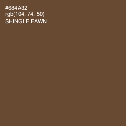 #684A32 - Shingle Fawn Color Image
